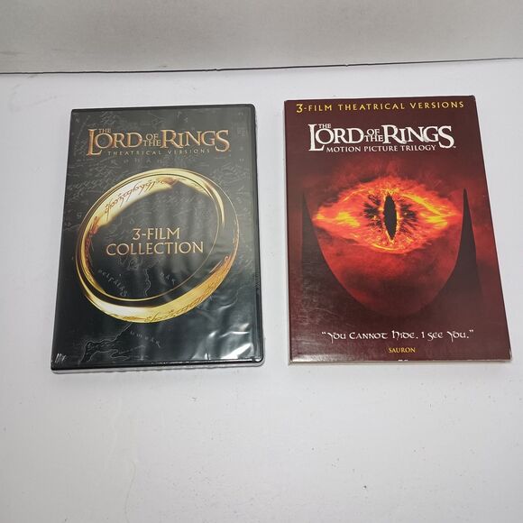 Lord Of The Rings Trilogy 3-Film Collection DVD 2012 New Sealed W/ Slipcover - Picture 7 of 13
